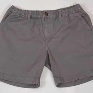 chubbies Gray Elastic Waist Hybrid Shorts